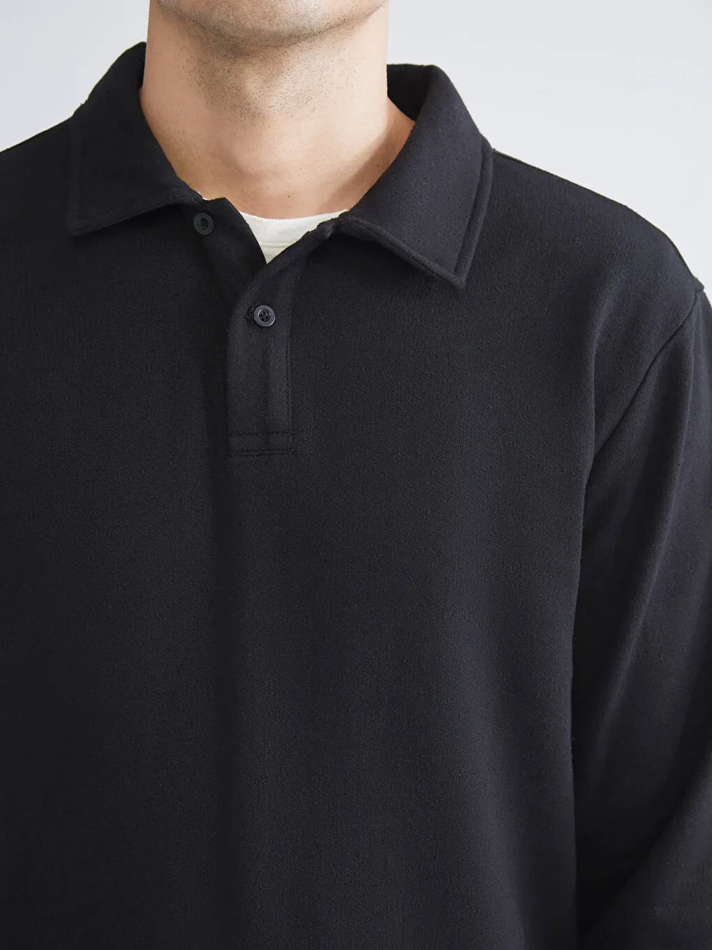 Felpa da uomo con collo alto